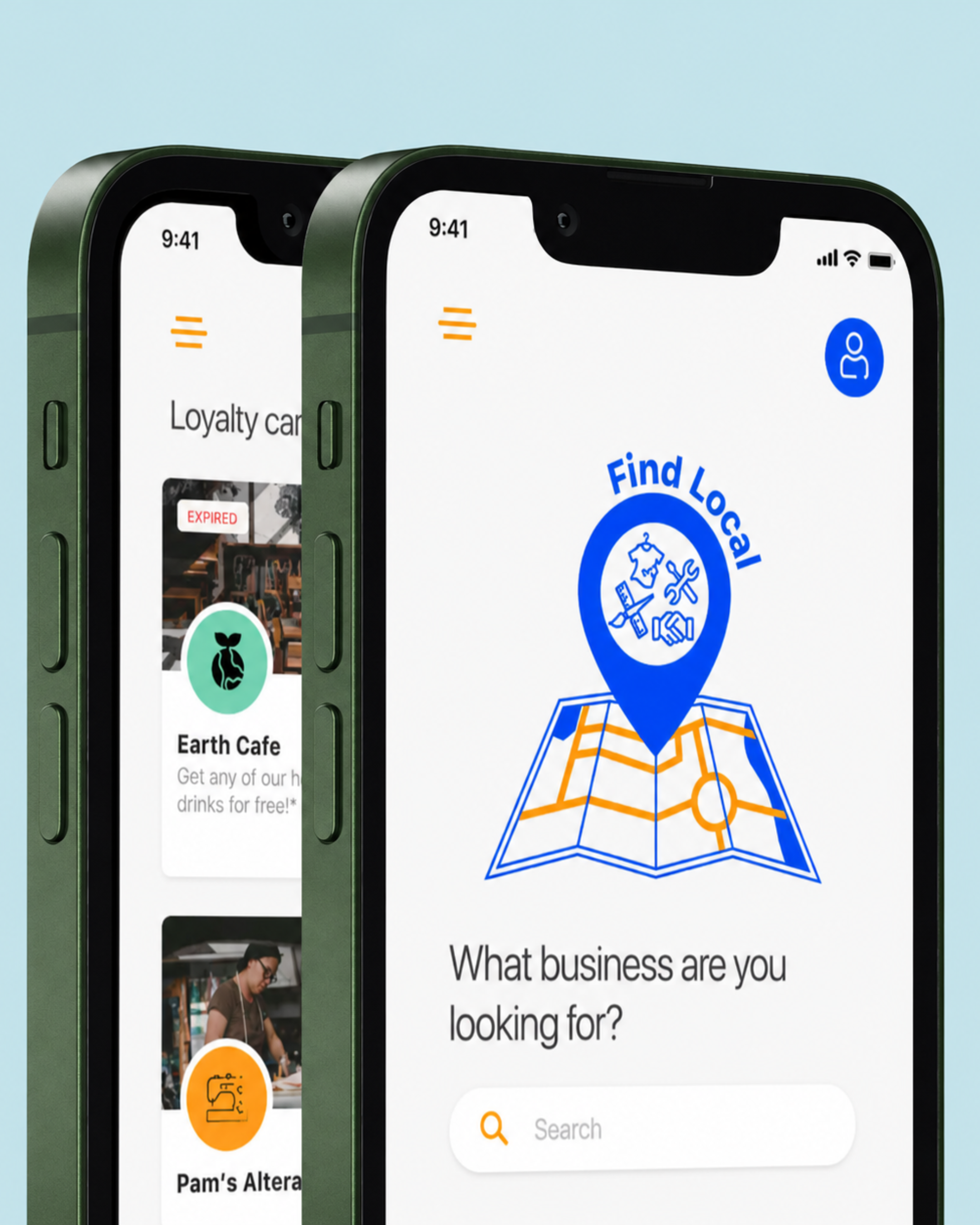 Find Local - primary goals