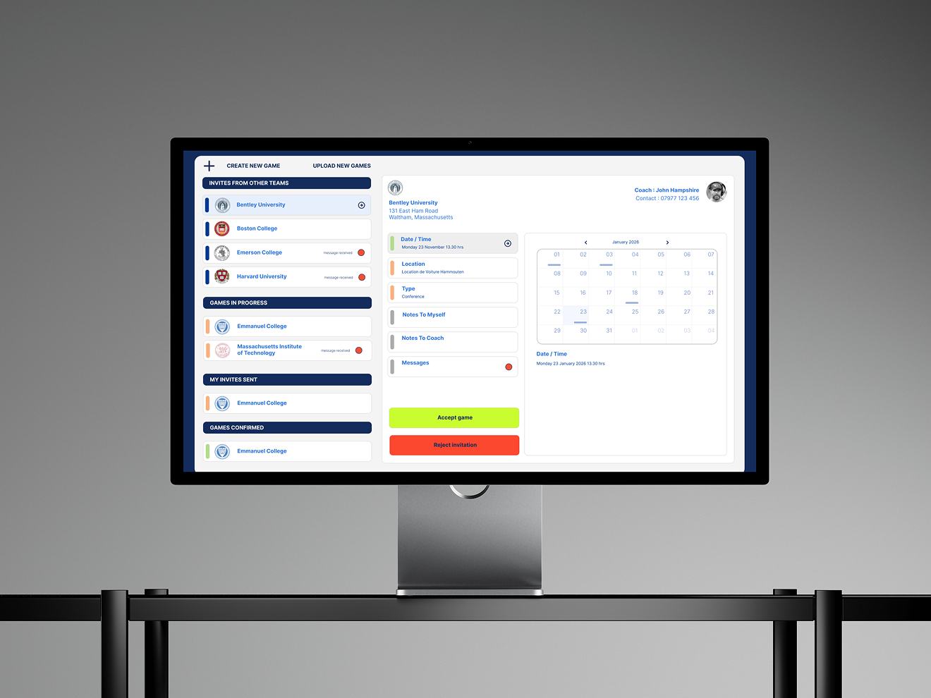 Schedulete - full-width image