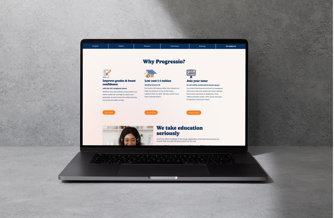 Progressio — full-width image
