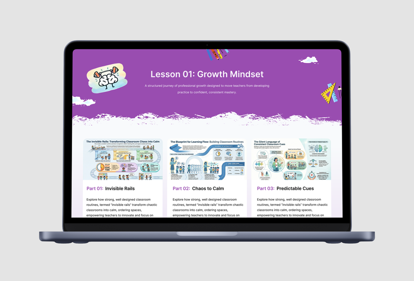 Teach50 - full-width image